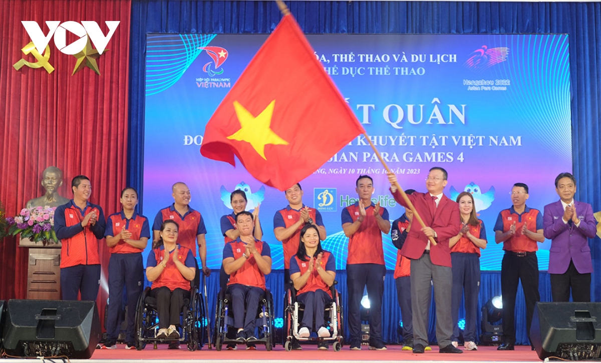 Xuất quân tham dự Đại hội Thể thao người khuyết tật châu Á lần thứ 4